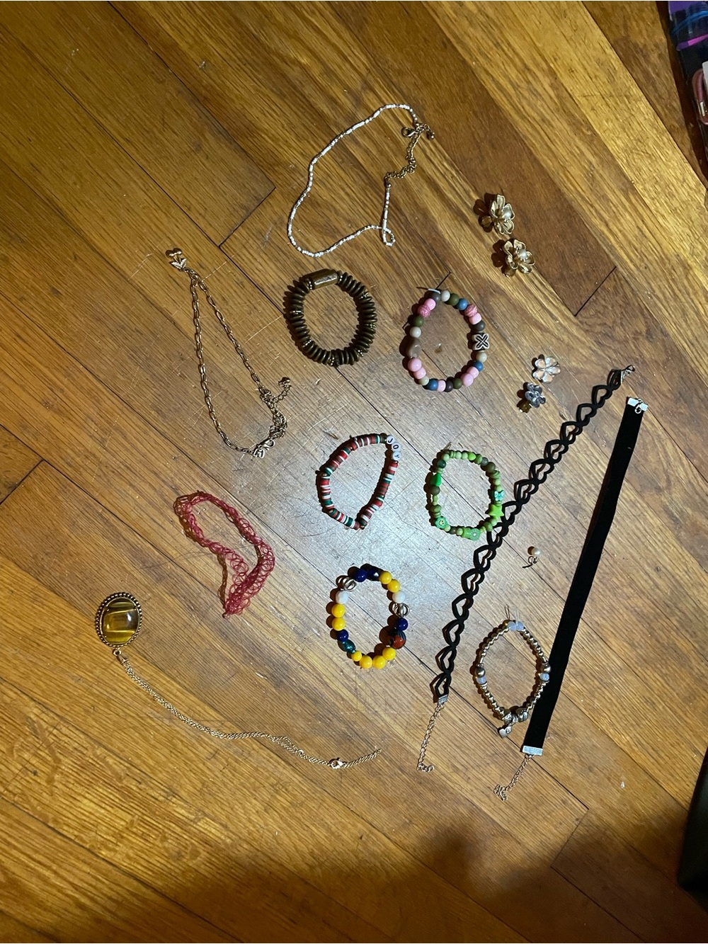 Assorted Beaded Multicolor jewelry set - Unbranded